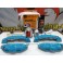Capas Brembo + Tinta alta temperatura Foliatec Azul Celeste Brilhante