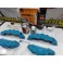 Capas Brembo + Tinta alta temperatura Foliatec Azul Celeste Brilhante