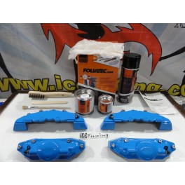 Capas universal + Tinta alta temperatura Foliatec Azul GT brilhante