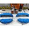 Capas Brembo + Tinta alta temperatura Foliatec Roxo brilhante
