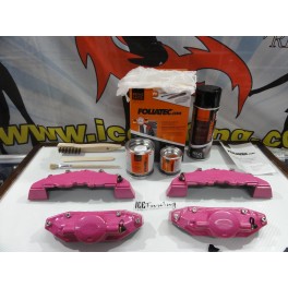 Capas universal + Tinta alta temperatura Foliatec Rosa Met&aacute;lico