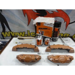 Capas universal + Tinta alta temperatura Foliatec Cobre Met&aacute;lico