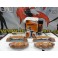 Capas Brembo + Tinta alta temperatura Foliatec Carbono / Antracite Metálico
