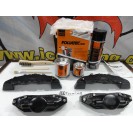 Capas Brembo + Tinta alta temperatura Foliatec Vermelho Mate