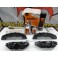 Capas Brembo + Tinta alta temperatura Foliatec Vermelho Mate