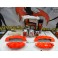 Capas Brembo + Tinta alta temperatura Foliatec Verde Néon Brilhante