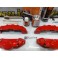 Capas Brembo + Tinta alta temperatura Foliatec Vermelho Néon Brilhante