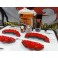 Capas Brembo + Tinta alta temperatura Foliatec Vermelho Néon Brilhante