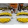 Capas Brembo + Tinta alta temperatura Foliatec Vermelho Performance Brilhante
