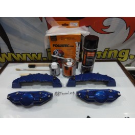 Capas universal + Tinta alta temperatura Foliatec Azul BMW M Performance Brilhante