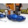Capas Brembo + Tinta alta temperatura Foliatec Azul Porsche (Miami beach brilhante) 