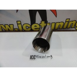 Ponteiras De Escape Redonda 76mm X 176MM 100% De Inox