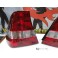 Farois / farolins / lexus traseiros BMW E46 Compact 01-04 fundo vermelho / cristal 