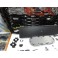 Grelha frontal AUDI A4/S4 B9 15-19 RS4 look com suporte para símbolo em preto brilhante