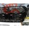 Grelha frontal AUDI A4/S4 B9 15-19 RS4 look com suporte para símbolo em preto brilhante