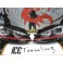 Faróis frontais com luz diurna VW Golf 7 2012-2017 fundo preto GTI LOOK 