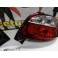 Farois / Farolins Peugeot 206 fundo vermelho cristal 