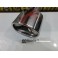 Ponteiras De Escape Oval Tipo Cupra 142x80mm X 210MM 100% De Inox Lado Condutor