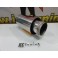 Ponteiras De Escape Redonda 76mm X 168MM 100% Inox