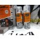  Kit + tinta FOLIATEC em spray definitiva para pintura/reparação de jantes Cinza prata metálico Brilhante 