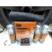  Kit + tinta FOLIATEC em spray definitiva para pintura/reparação de jantes Gun Metal metálico Brilhante 