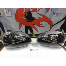 Far&oacute;is frontais Opel corsa B Fundo Preto (regula&ccedil;&atilde;o el&eacute;ctrica)
