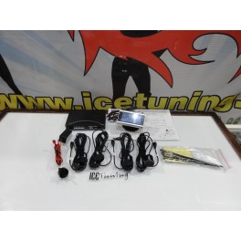 Kit / Sistema de sensores de estacionamento com visor e inclui sistema ac&uacute;stico