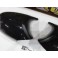 Capas / carcaça de espelhos preto brilhante BMW Serie 1 E81, E82, E87, E88 M1 look LCI