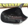 Capas / carcaça de espelhos preto brilhante BMW Serie 1 E81, E82, E87, E88 M1 look LCI