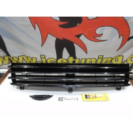 Grelha frontal sem s&iacute;mbolo VW Polo 6N2 1999-2001 em pl&aacute;stico ABS