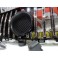 Grelha frontal Mercedes Classe E W213 / S213 16-20 ABS (plástico) GT-R LOOK cromado/preto brilhante