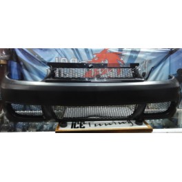 Para-choques Frontal + Grelha frontal VW Golf 4 / IV R32 com rede em favo de mel ABS(pl&aacute;stico)