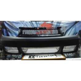 Para-choques Frontal + Grelha frontal VW Golf 4 / IV R32 com rede em favo de mel ABS(pl&aacute;stico)