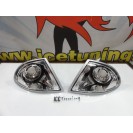 Pisca frontal + lâmpadas de pisca para BMW E46 limo / touring 4p 98-01 fundo cristal