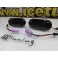 Pisca farolins laterais led dinâmico fundo preto VW Polo 6N 6N2 9N 9N2 Caddy Sharan Vento Jetta Eos