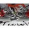 Farois / Farolins Peugeot 206 fundo vermelho cristal 