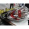 Farois / Farolins Peugeot 206 fundo vermelho cristal 