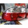 Faróis / farolins traseiros Honda Civic 92-95 3 portas Vermelho Cristal