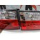 Faróis / farolins traseiros Honda Civic 92-95 3 portas Vermelho Cristal