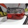 Faróis / farolins traseiros Honda Civic 92-95 3 portas Vermelho Cristal