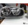Faróis frontais angel eyes VW Golf 3/III fundo preto