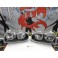 Faróis frontais angel eyes VW Golf 3/III fundo preto
