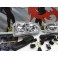 Faróis frontais angel eyes VW Golf 3/III fundo preto
