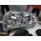 Faróis frontais angel eyes VW Golf 3/III fundo preto