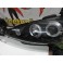 Faróis frontais angel eyes Peugeot 206 96-07 fundo preto