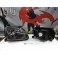 Faróis frontais Honda crx del sol 92-97 JDM Fundo preto