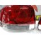 Farois / farolins Honda CRX DEL SOL 92-97 Vermelho/Cristal 