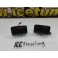 Pisca farois farolins laterais led dinâmico fundo preto VW Golf 1, golf 2, Corrado Polo 86c Scirocco