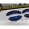 Kit 4 capas de travao Brembo com tinta de alta temperatura Foliatec Cinza Prata Metalico Marina Bay Brilhante