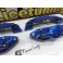 Kit 4 capas de travao Brembo com tinta de alta temperatura Foliatec Cinza Prata Metalico Marina Bay Brilhante